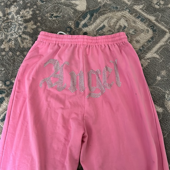 pink sweatpants - Picture 2 of 2